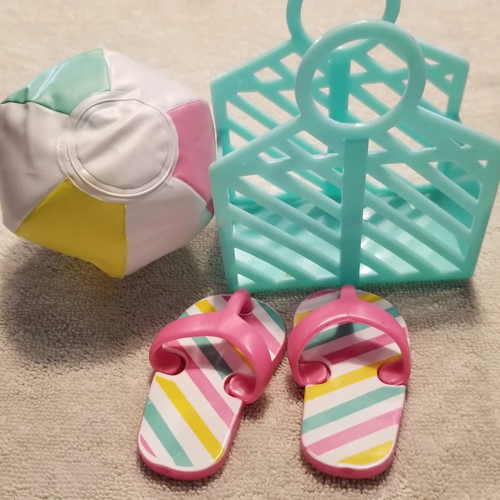 Our Generation Travel Set And Beach Set For 18" Dolls - Picture 2 of 7